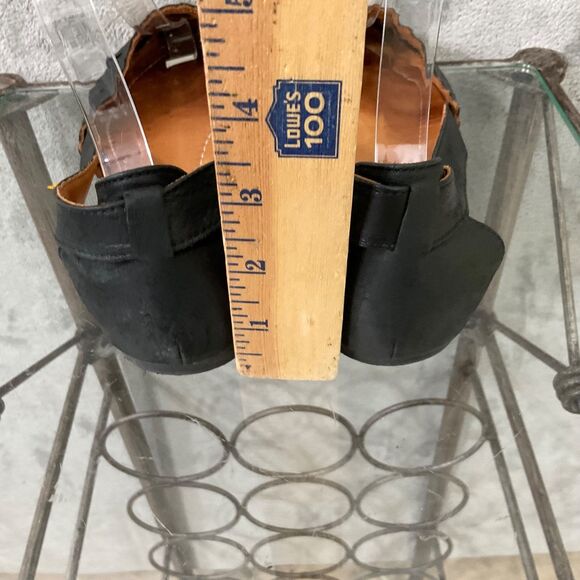 Spring Step DELORSE Shoes Black Leather Flats Sandals Women's 40/US 9 - Picture 5 of 13